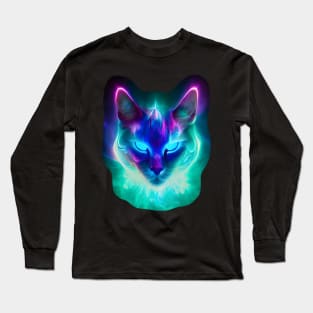 Space Cat Nyabula - Cleo Long Sleeve T-Shirt